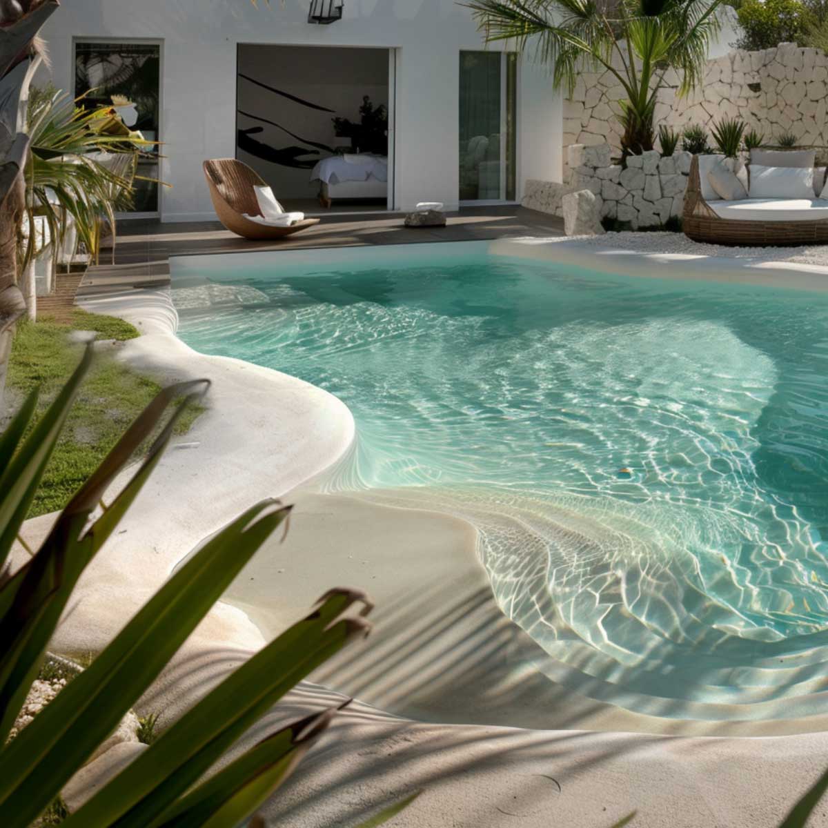 Beach-Like Pools